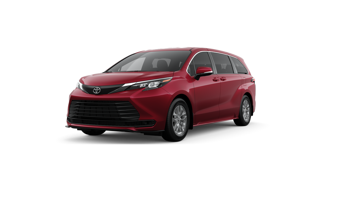 2026 Toyota Sienna LE in Ruby Flare Pearl <a role='button' class='viewDgDisclaimersButton' data-toggle='modal'...