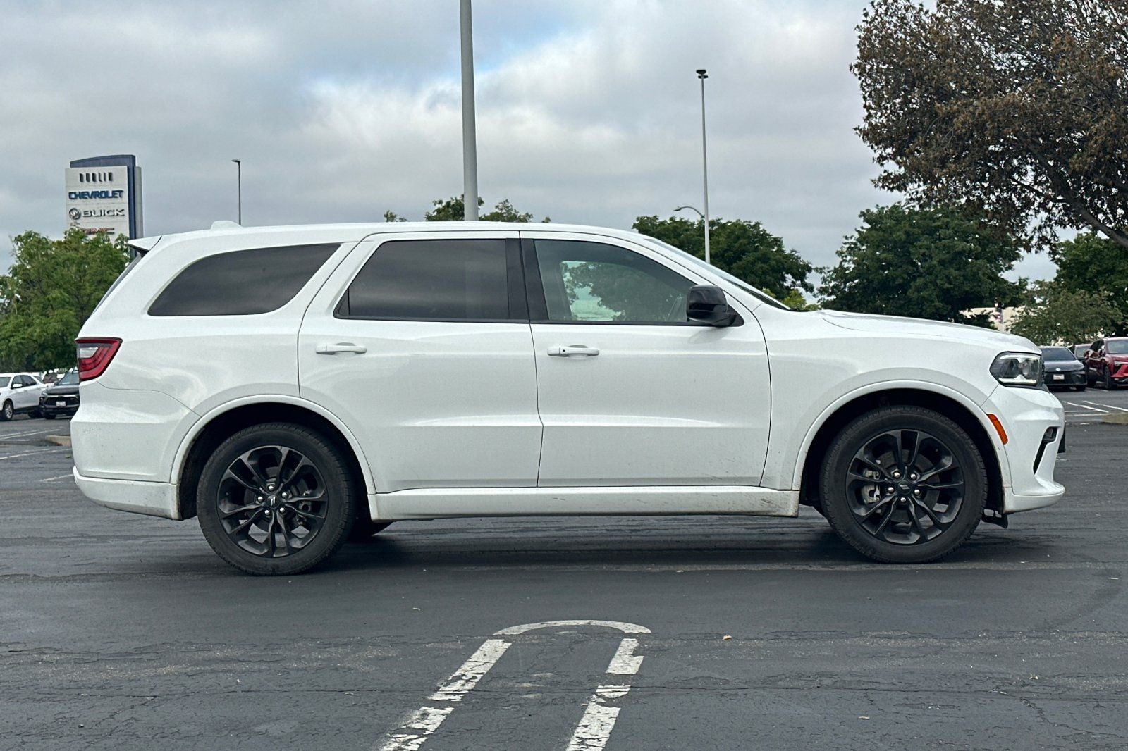 2021 Dodge Durango — rear three-quarter view