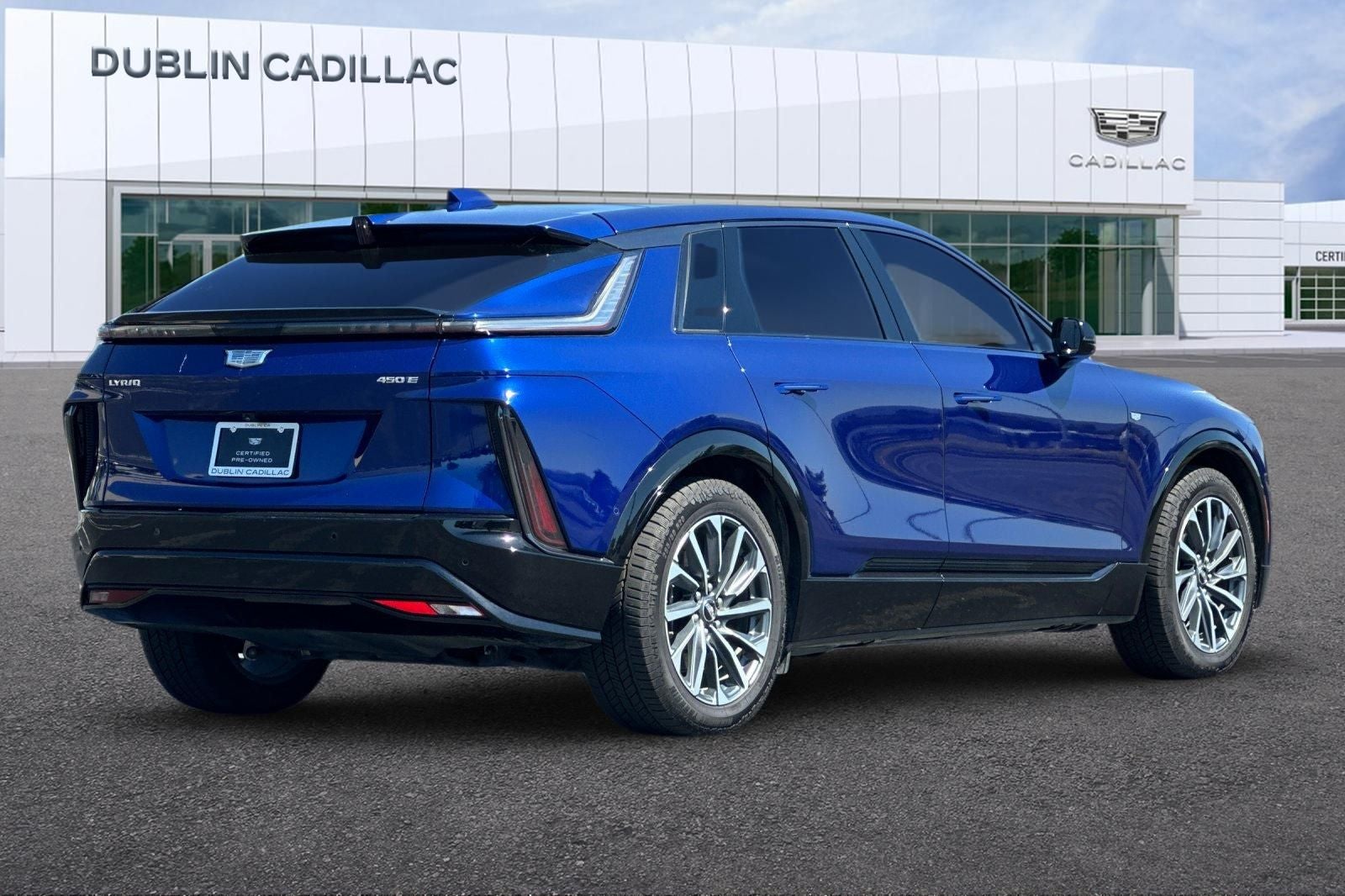 2024 Cadillac LYRIQ — interior view