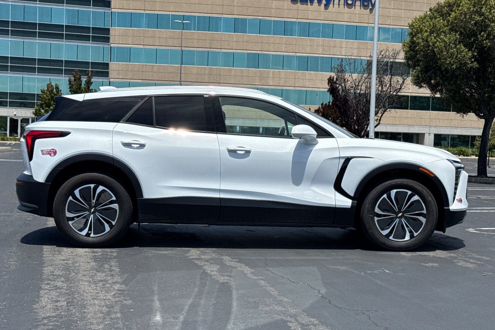 2024 Chevrolet Blazer EV — rear three-quarter view