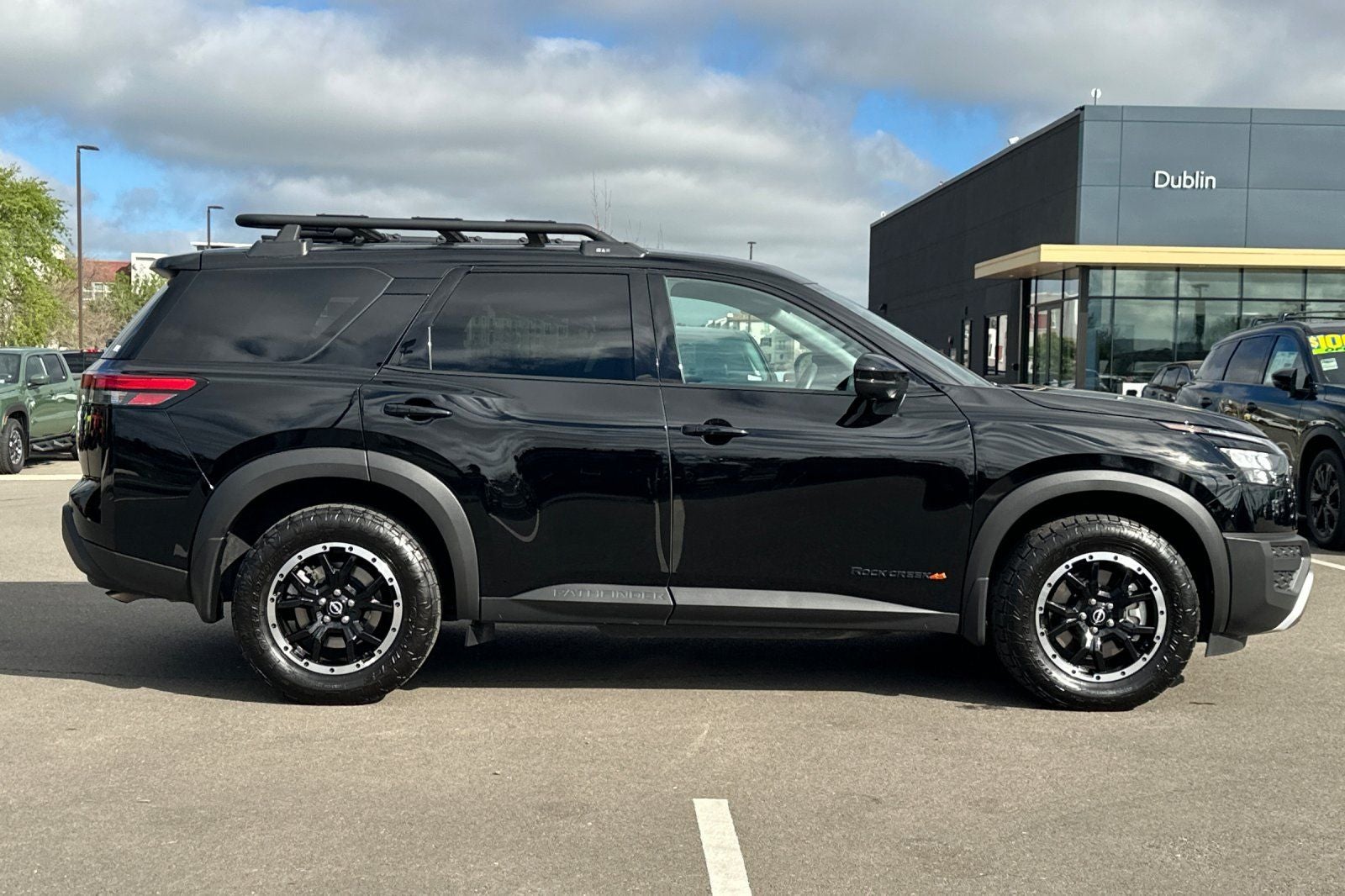 2025 Nissan Pathfinder — rear three-quarter view