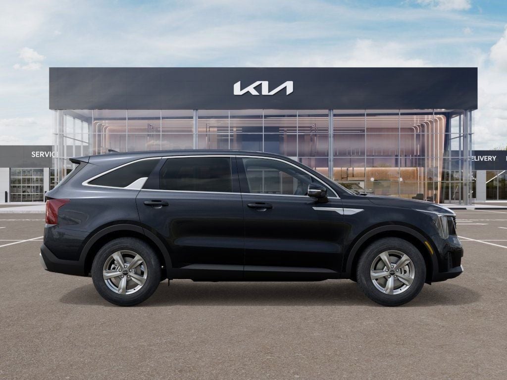 2026 Kia Sorento — rear three-quarter view