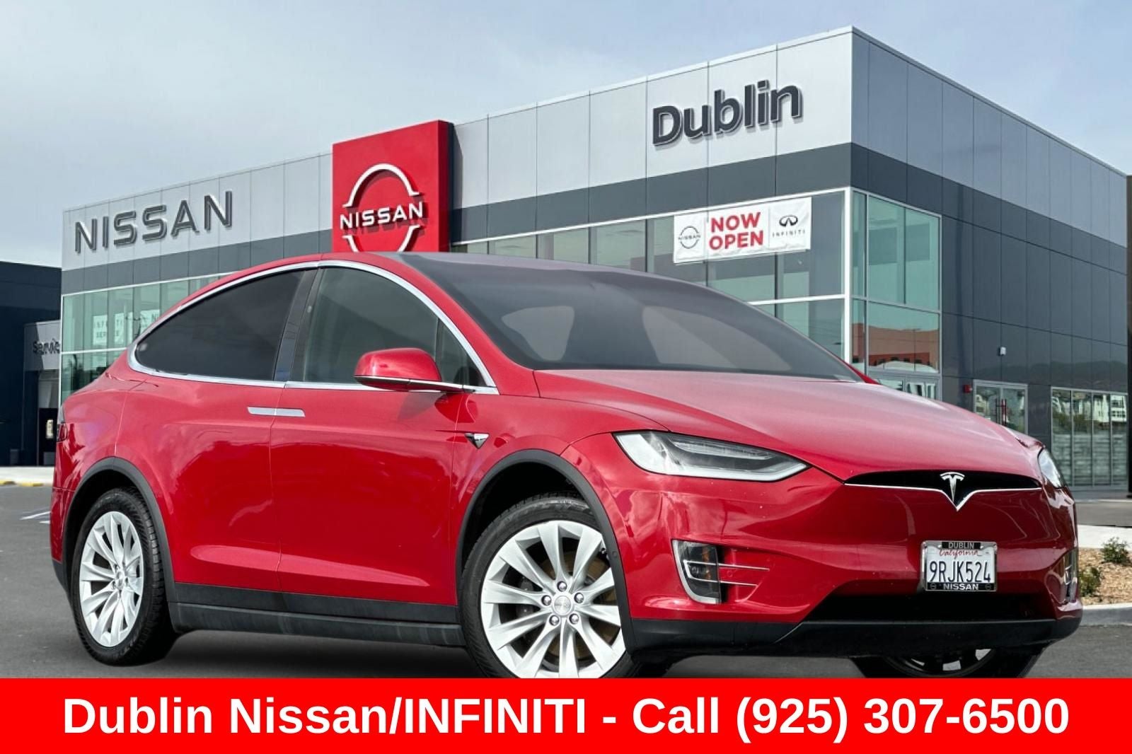 2021 Tesla Model X — side profile view