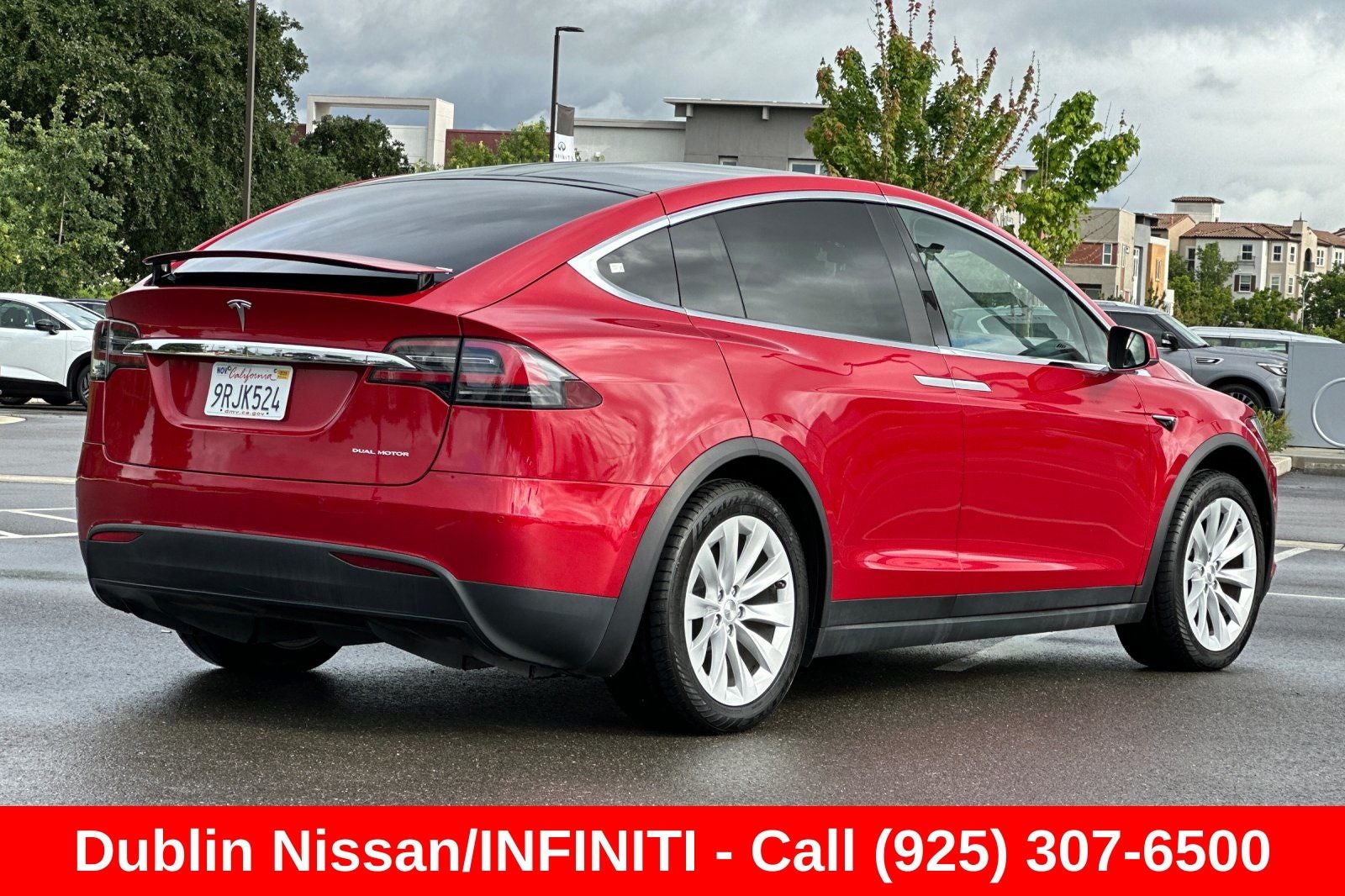 2021 Tesla Model X — interior view