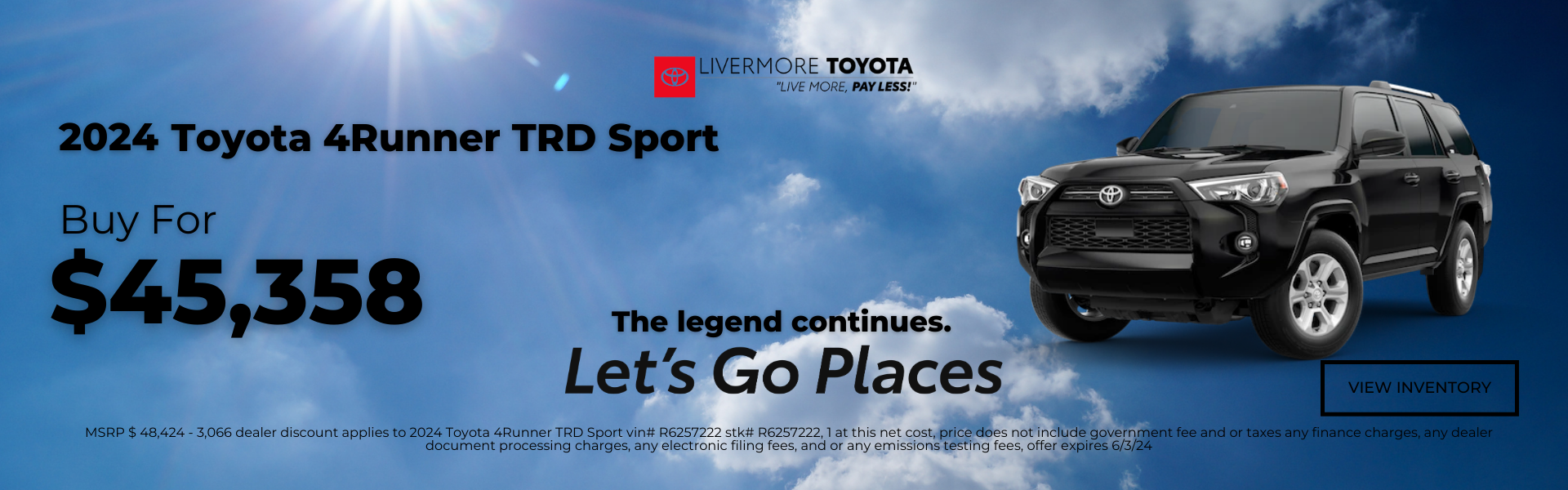 2024 Toyota 4runner TRD Sport